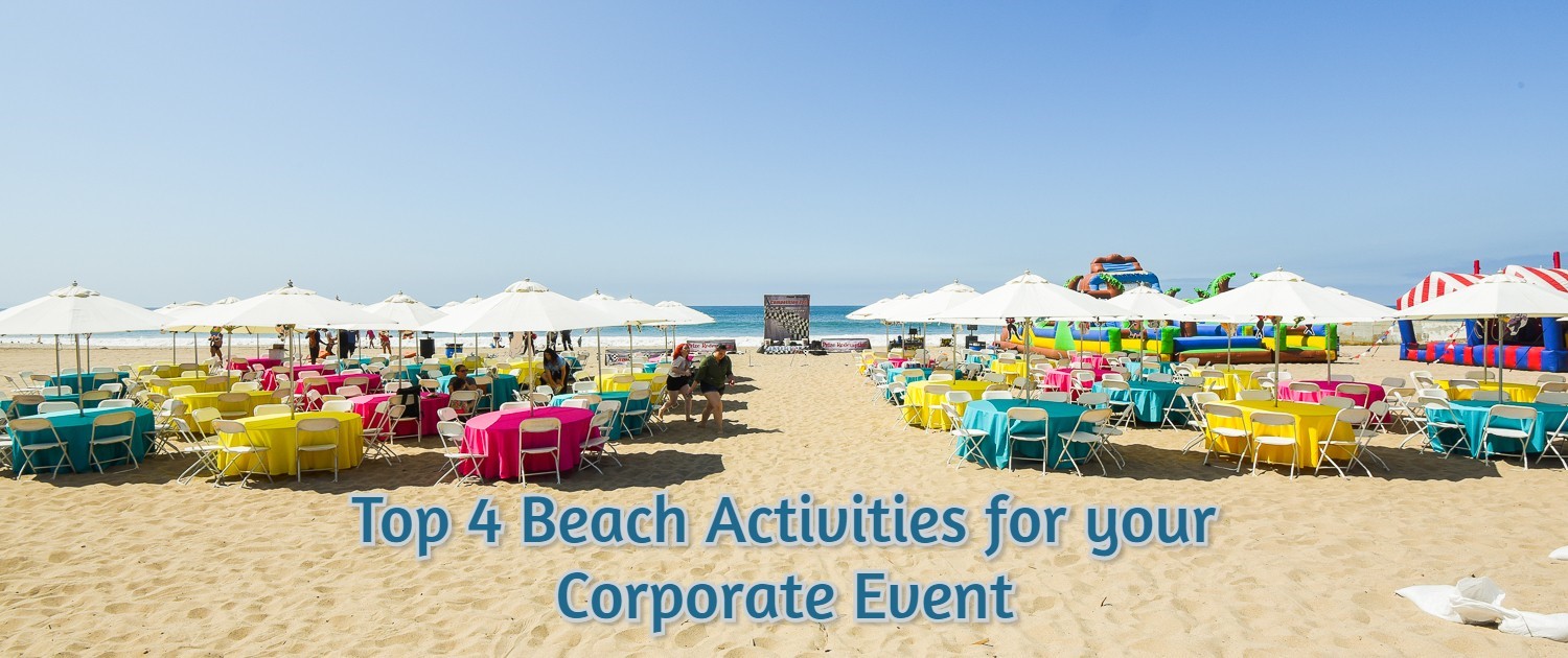 How to make a beach event perfect for your corporate employees